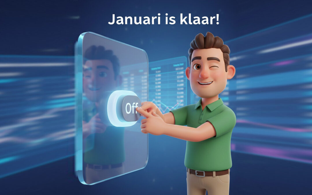 Januari zit er op!